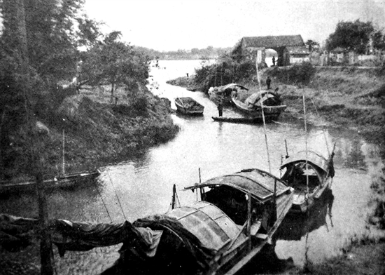 民國時期的高沙渡頭（1946年攝）。