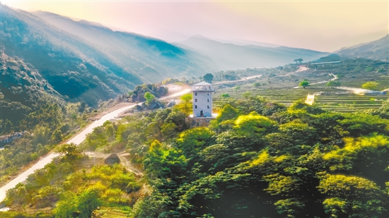 五邑天露山景區(qū)。大沙鎮(zhèn)供圖