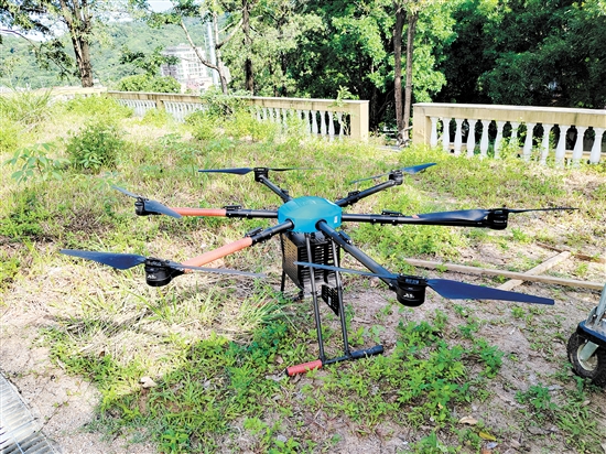 中飛智能無人機技術(shù)（深圳）有限公司訓練用無人機。