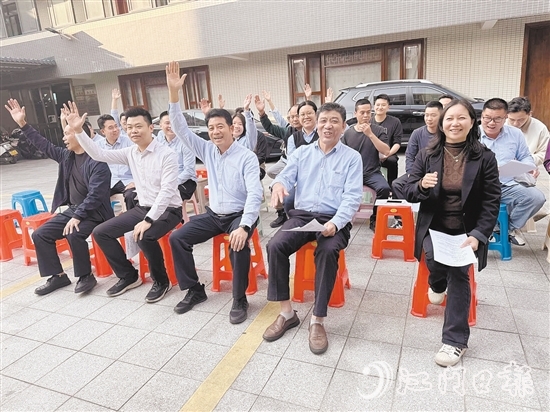 麻三村開展“百千萬工程”知識有獎問答活動，幫助村民更清晰地了解惠民政策。