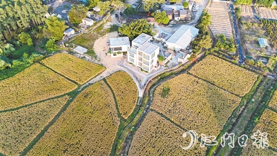 “米倉小筑”民宿設(shè)計巧妙，融合了田園風(fēng)光的悠閑與現(xiàn)代生活的便利。