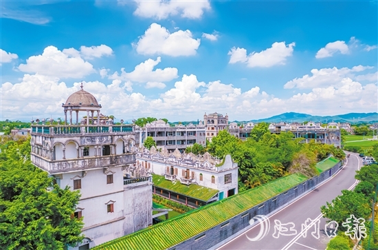 開平鄉(xiāng)村綻放新顏，清潔美麗成為常態(tài)。