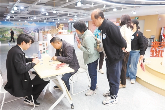 活動中，各位人才參與互動小游戲。