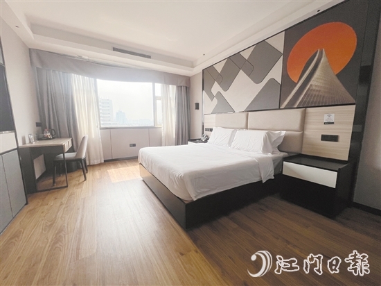 新會區(qū)青年人才驛站可“拎包入住”。