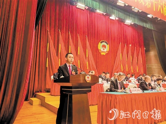 民革新會(huì)區(qū)委員會(huì)代表張潤沛。