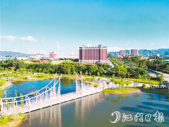 崖門鎮(zhèn)全力打造現(xiàn)代化產(chǎn)教新城。