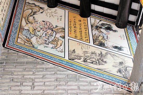 復春馮公祠的壁畫均為原貌修復。