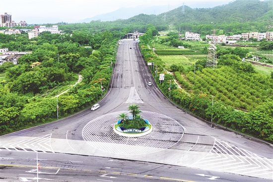 廣海高速出入口環(huán)境優(yōu)化。