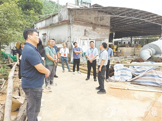 大江鎮(zhèn)人大代表走訪調(diào)研民生實事項目，廣泛收集民意。