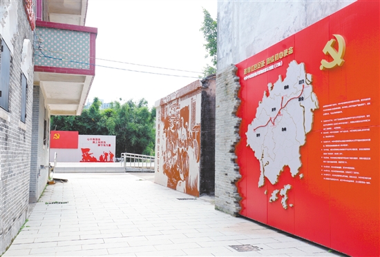 開平市水口鎮(zhèn)深入挖掘紅色資源及其精神內(nèi)涵，致力打造地標(biāo)性紅色教育基地。嚴(yán)建廣