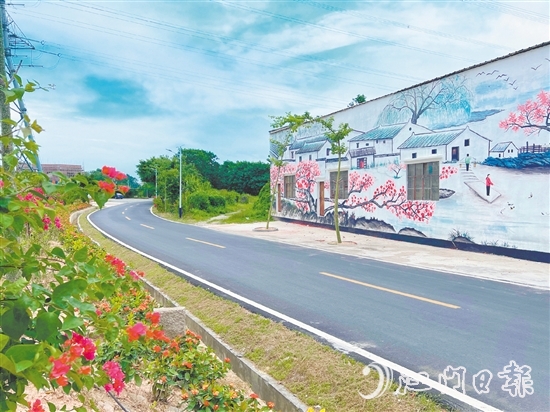 雅瑤鎮(zhèn)昆東元太線的風(fēng)貌大大提升。