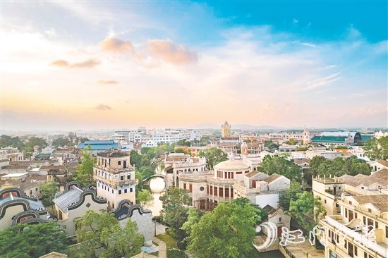 赤坎華僑古鎮(zhèn)目前已成為熱門的旅游打卡地。受訪者供圖