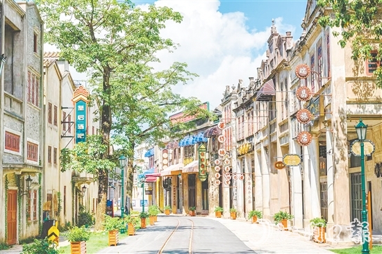 漫步于赤坎華僑古鎮(zhèn)，可謂一步一景。受訪者供圖