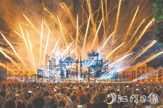 創(chuàng)新、多樣的節(jié)目成為赤坎華僑古鎮(zhèn)的“王牌”。受訪者供圖