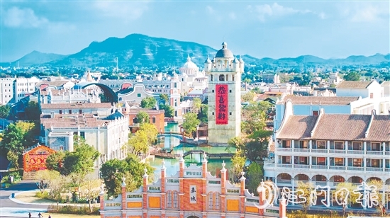 赤坎華僑古鎮(zhèn)不僅是展示華僑文化的“窗口”，更是推動開平高質(zhì)量發(fā)展的強大引擎。受訪者供圖