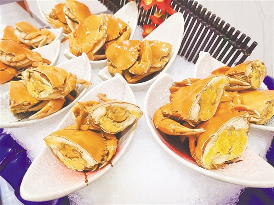 臺(tái)山青蟹味道鮮美。