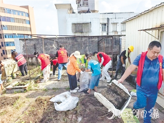社會各界積極參與“兩清一滅”行動。