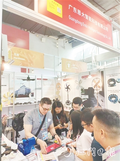 “恩平造”實力圈粉世界各地客商。