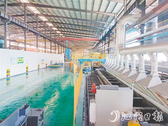 江門市廣進鑄鍛有限公司的生產(chǎn)車間。