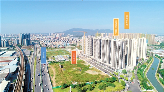 江海14號(hào)地實(shí)景圖。