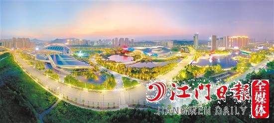 濱江新區(qū)高樓林立。