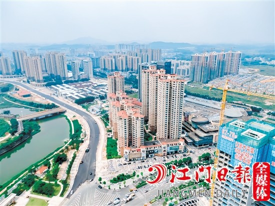 臺山城區(qū)不斷有新樓盤開工建設(shè)，推出市場。
