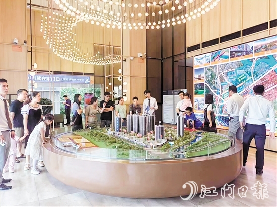 深中通道通車后，江門一些樓盤吸引了不少深圳客。