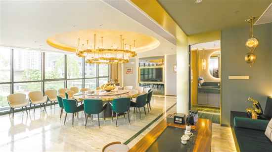 部分縣域樓盤高端大氣上檔次，受購房者青睞。