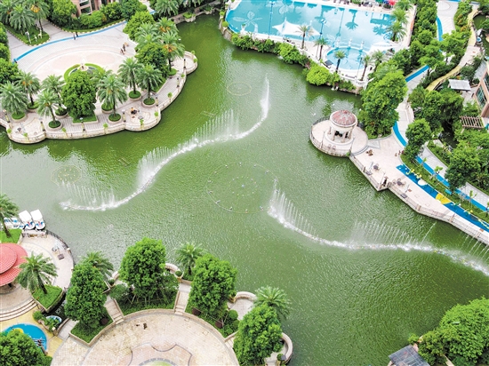 錦富·匯景灣以“湖居生活”屢獲殊榮。