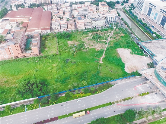 江門市JCR2025-130（江海15）號(hào)地實(shí)景圖。