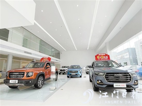 哈弗江門利宏4S店寬敞明亮。