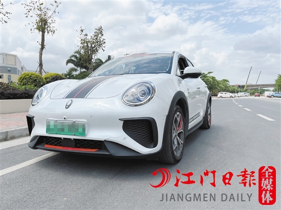 新車外觀頗具個性。